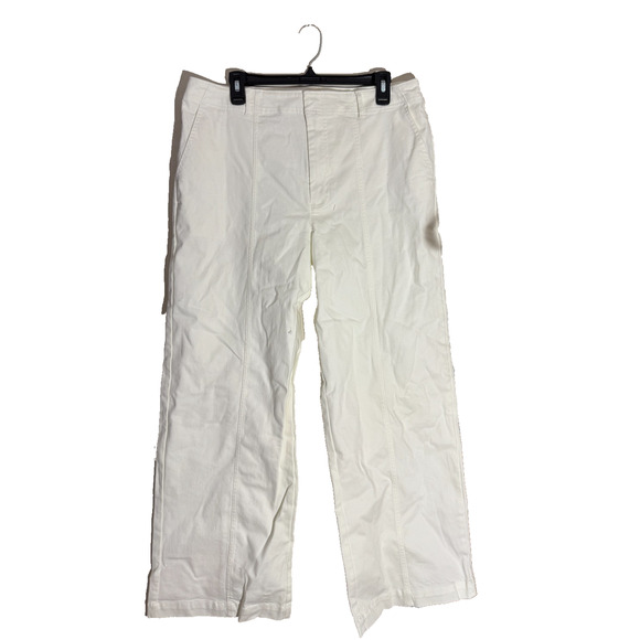 Universal Thread Pants - Universal Thread Women’s High Rise Wide Leg Pants 14 White Casual Relaxed NWT
